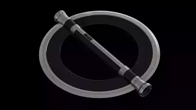 Inquisitor lightsaber - Star Wars 3D model