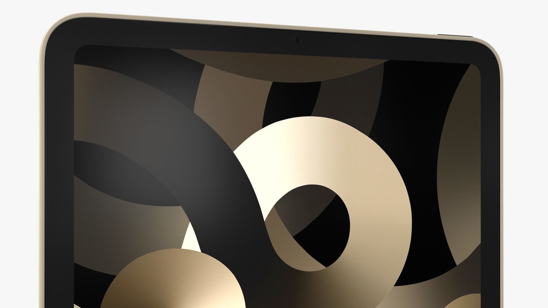 iPad Air Starlight 2022 3D model_9