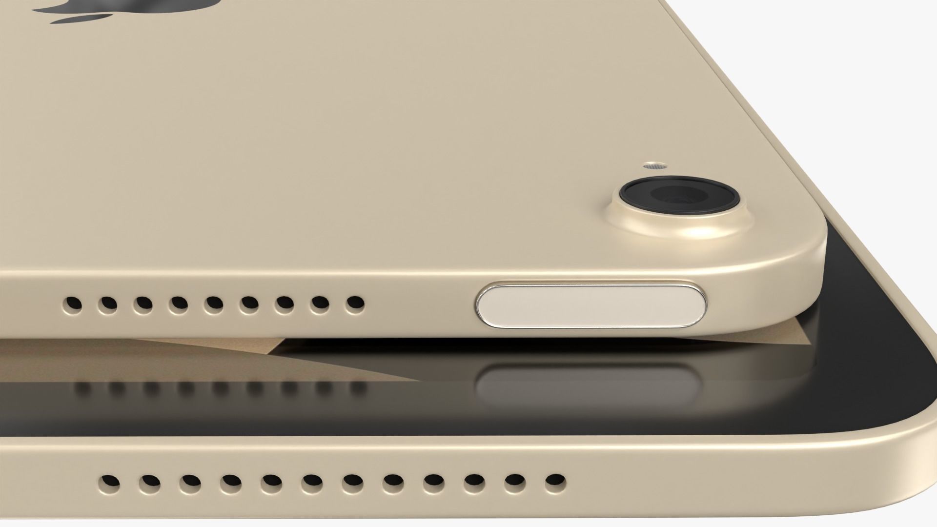 iPad Air Starlight 2022 3D model_6