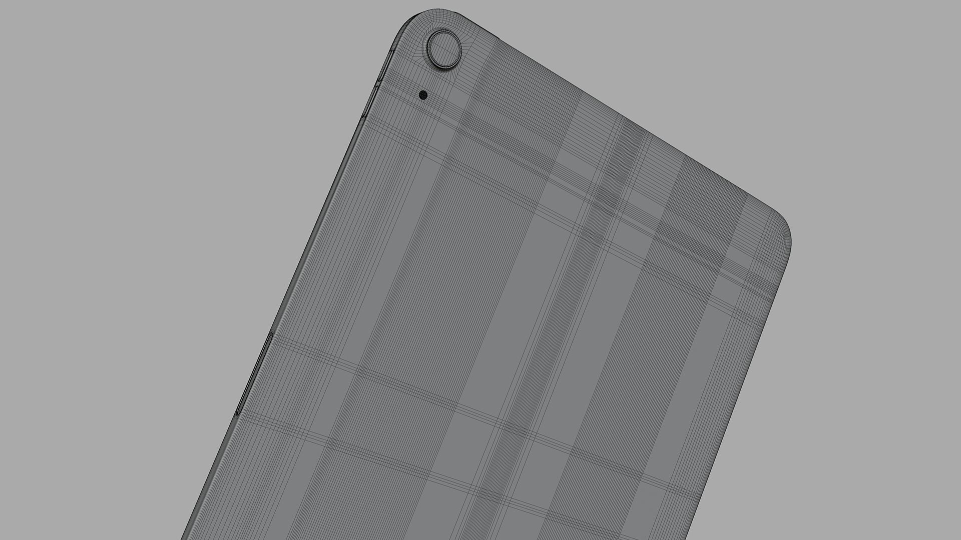 iPad Air Starlight 2022 3D model_15