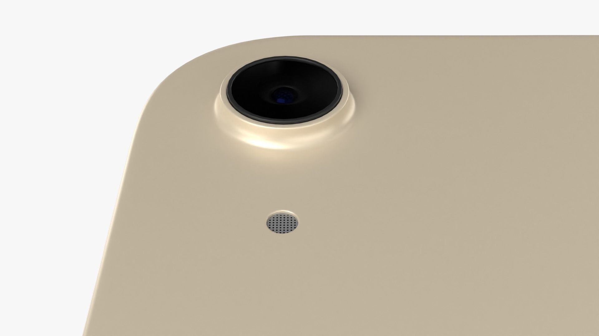 iPad Air Starlight 2022 3D model_11