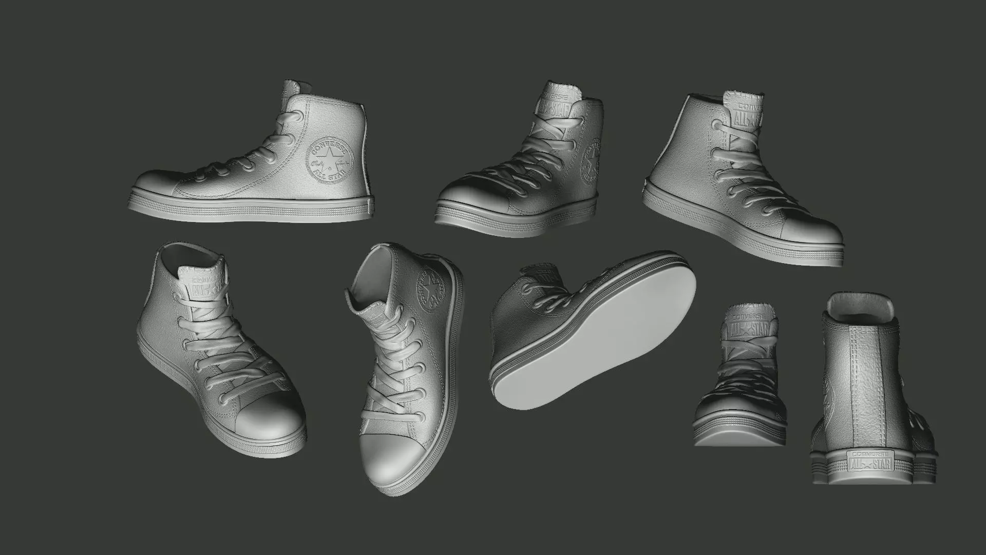 Sneaker shoe in printer 3D print model
