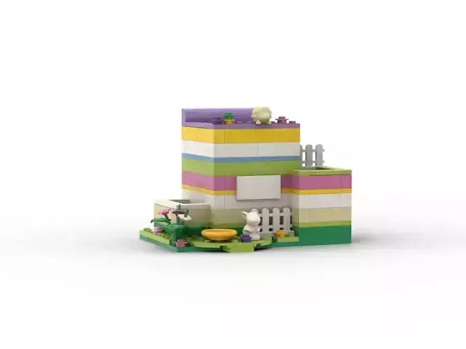 lego40080 lego easter house
