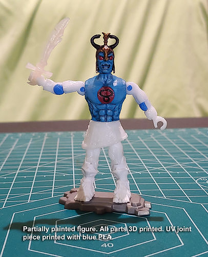 Mega Construx compatible Thundercats Mumm Ra figure - Custom 3D print model