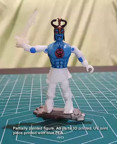 Mega Construx compatible Thundercats Mumm Ra figure - Custom 3D print model