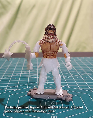 Mega Construx compatible Thundercats Monkian figure - Custom 3D print model
