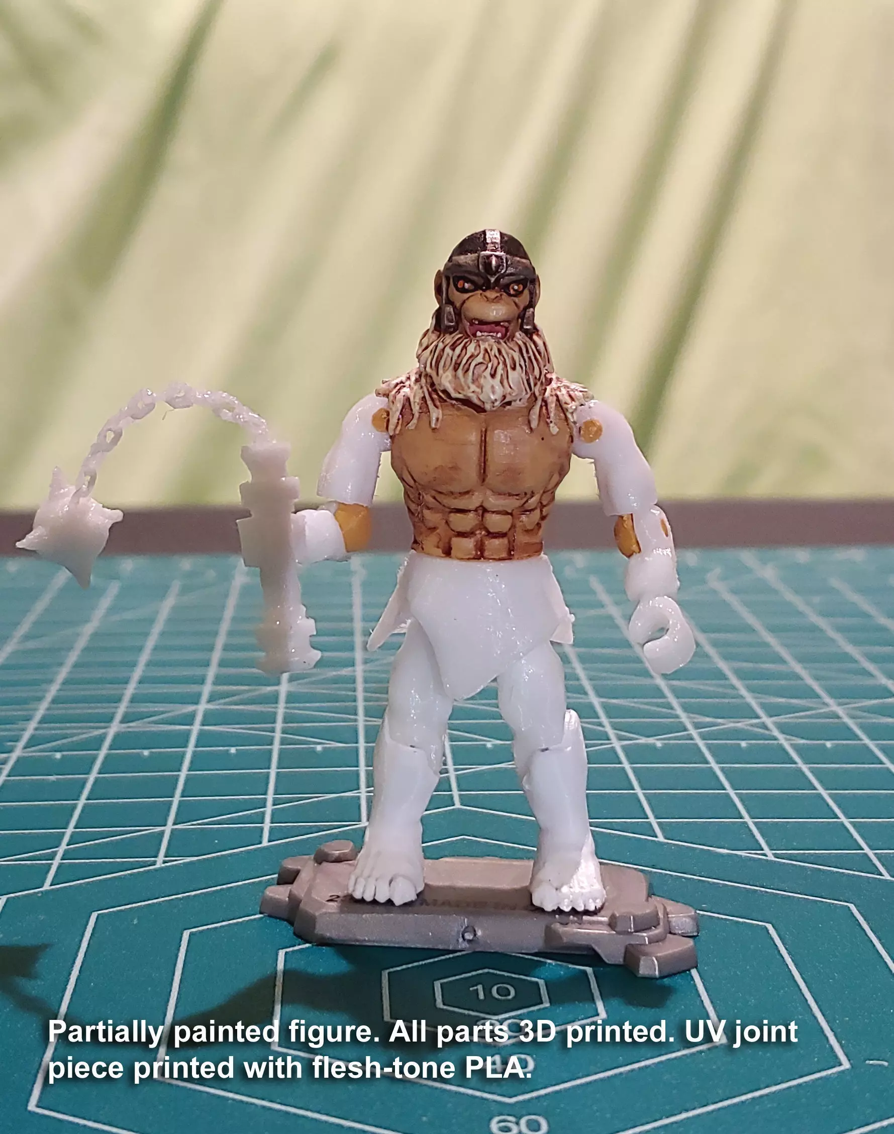 Mega Construx compatible Thundercats Monkian figure - Custom 3D print model
