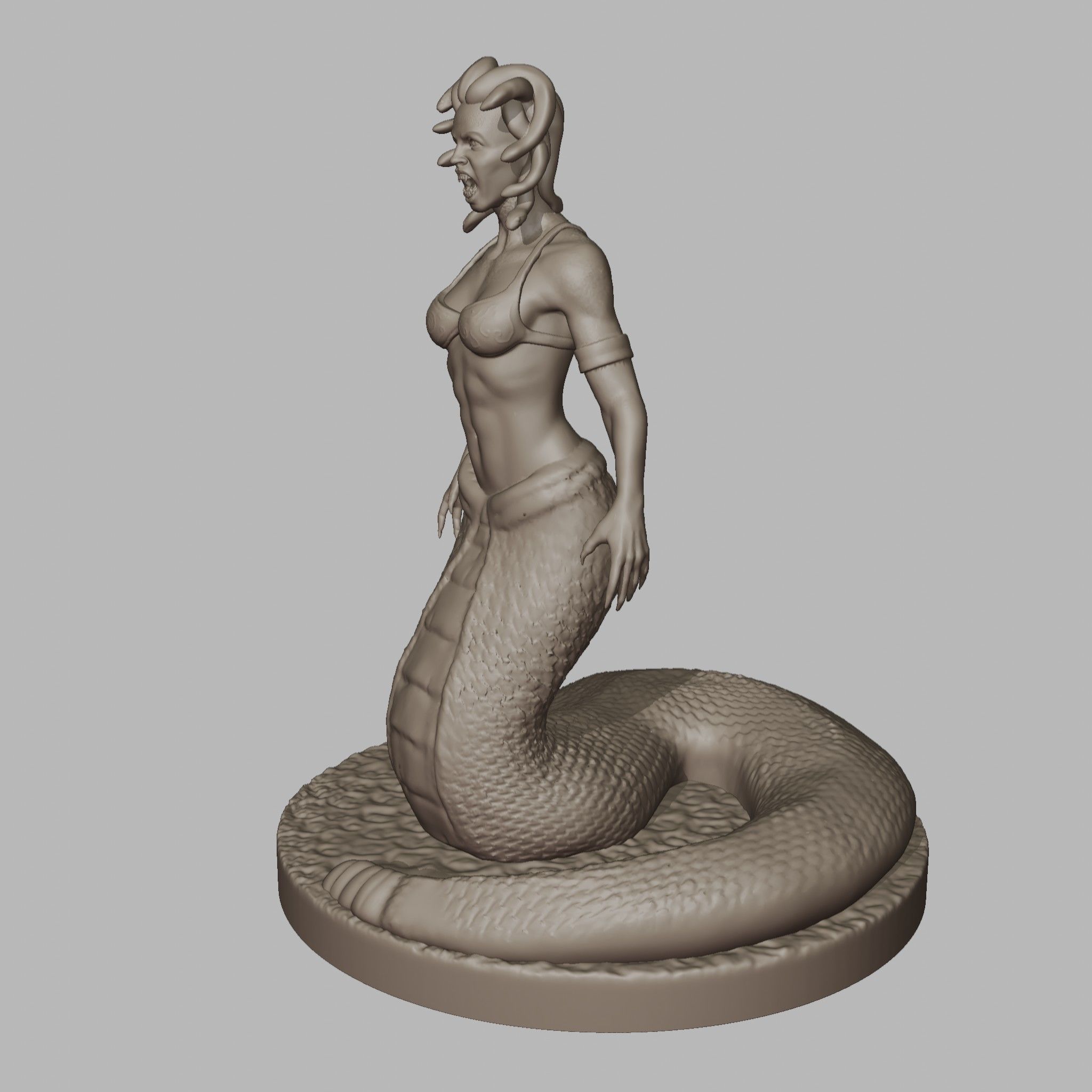 Medusa 3D print model_13