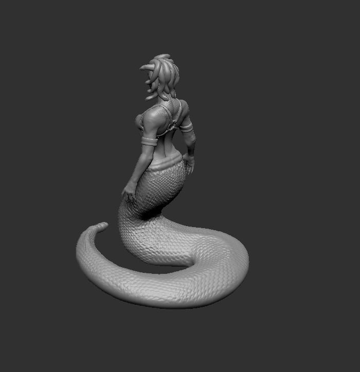 Medusa 3D print model_2