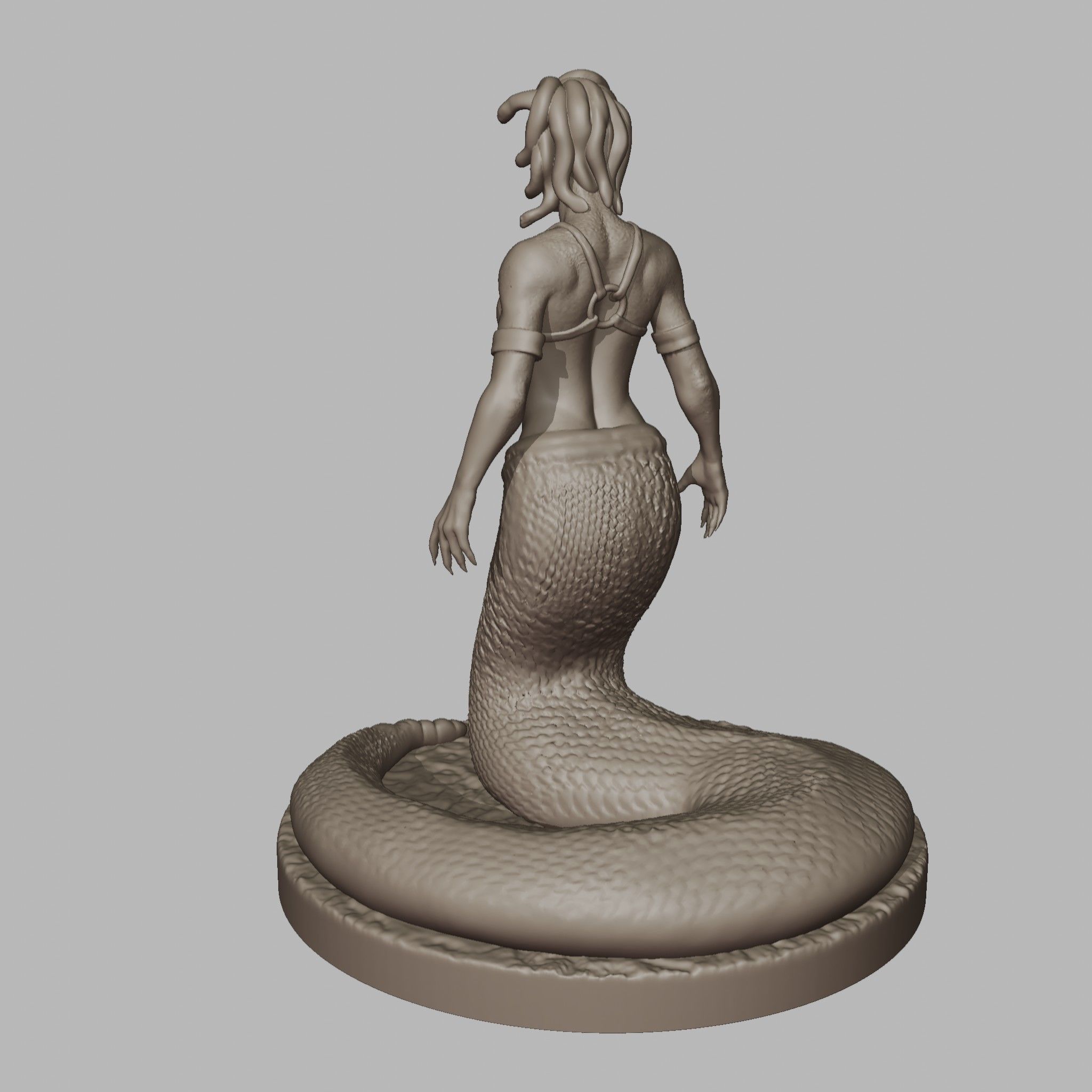 Medusa 3D print model_10