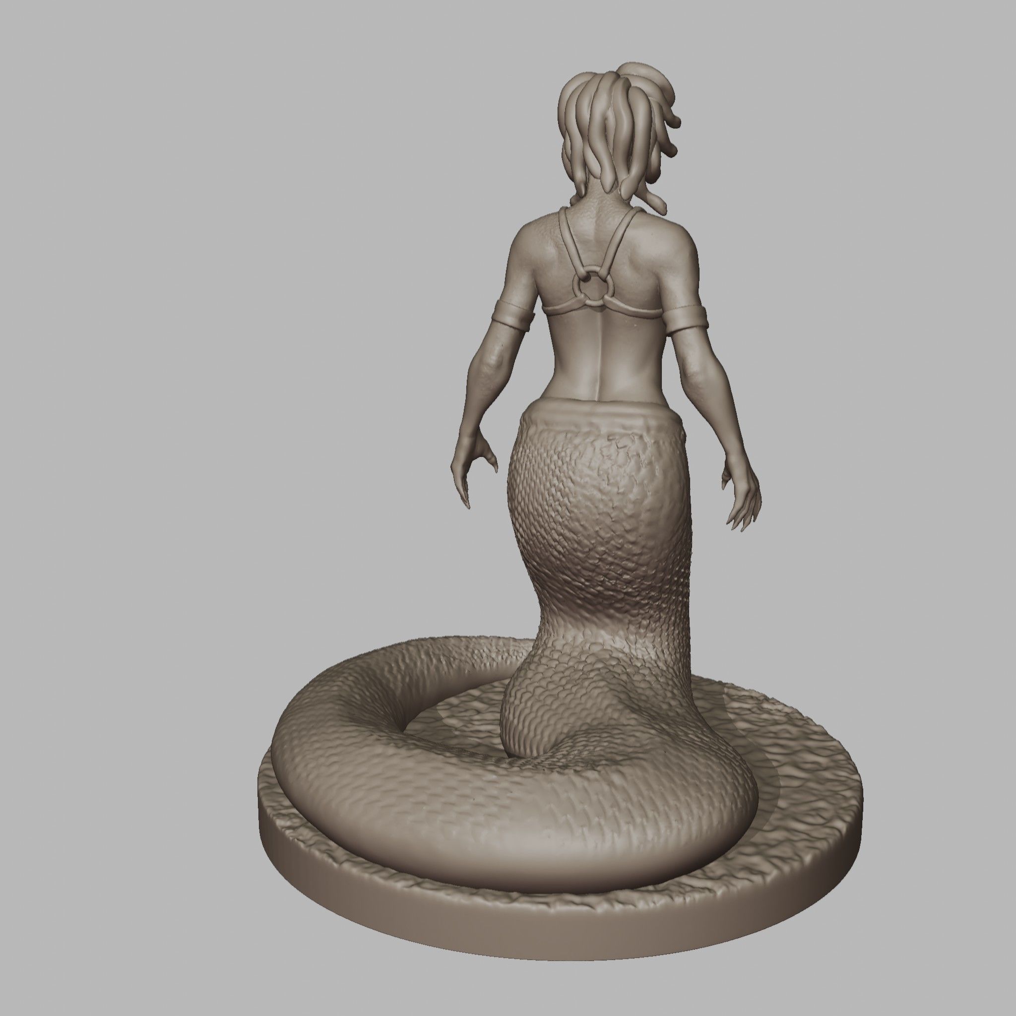 Medusa 3D print model_11