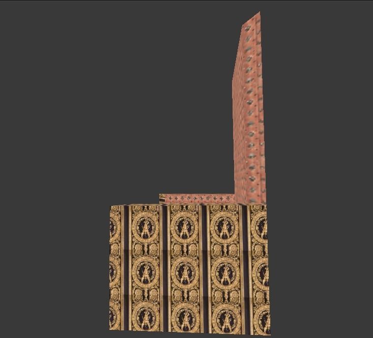 Gerudo Palace Throne Free low-poly 3D model_5