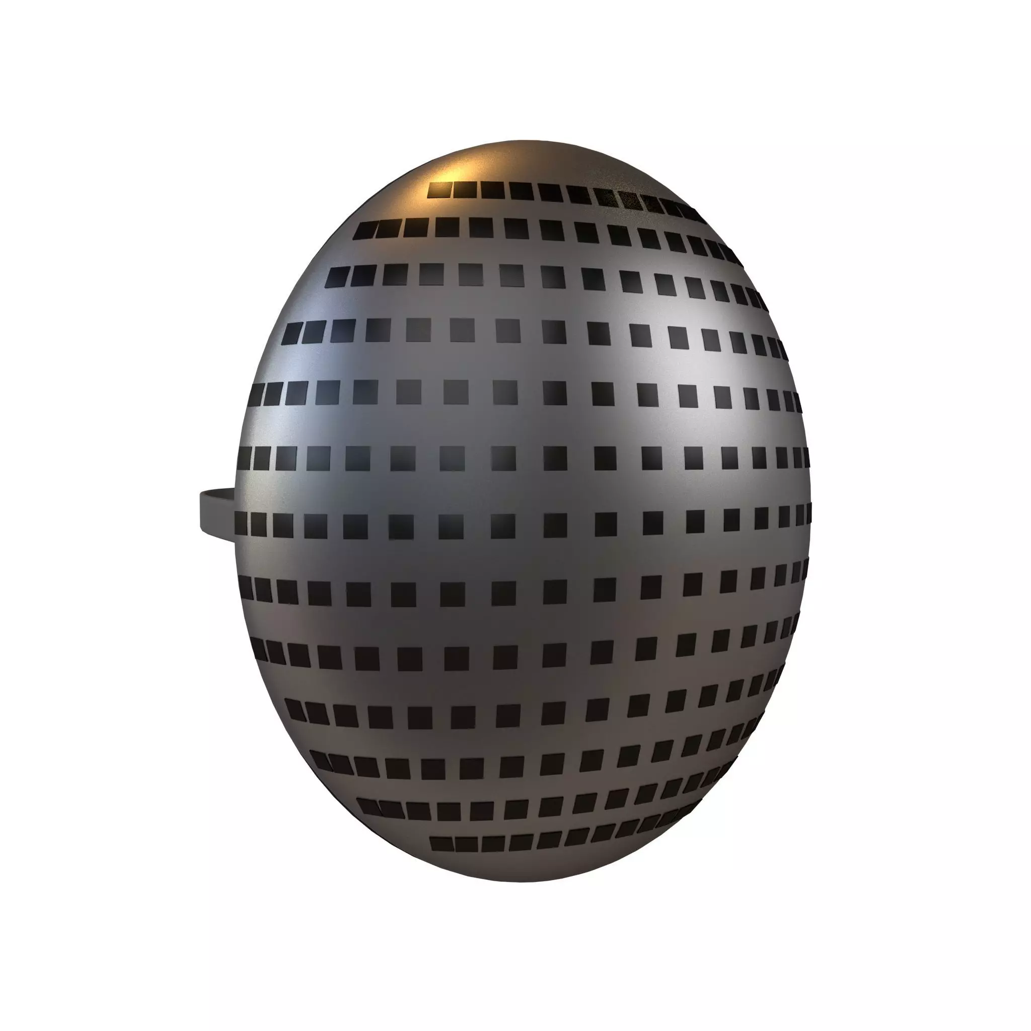 Future Technology Mask v1 001 Low-poly 3D model_0