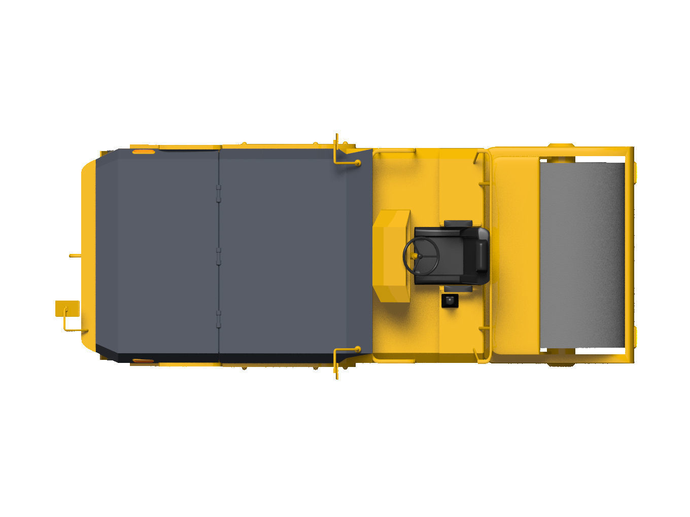 road roller 3D model_9