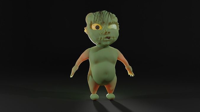 Monster Baby  I  Zombie Baby 3D model