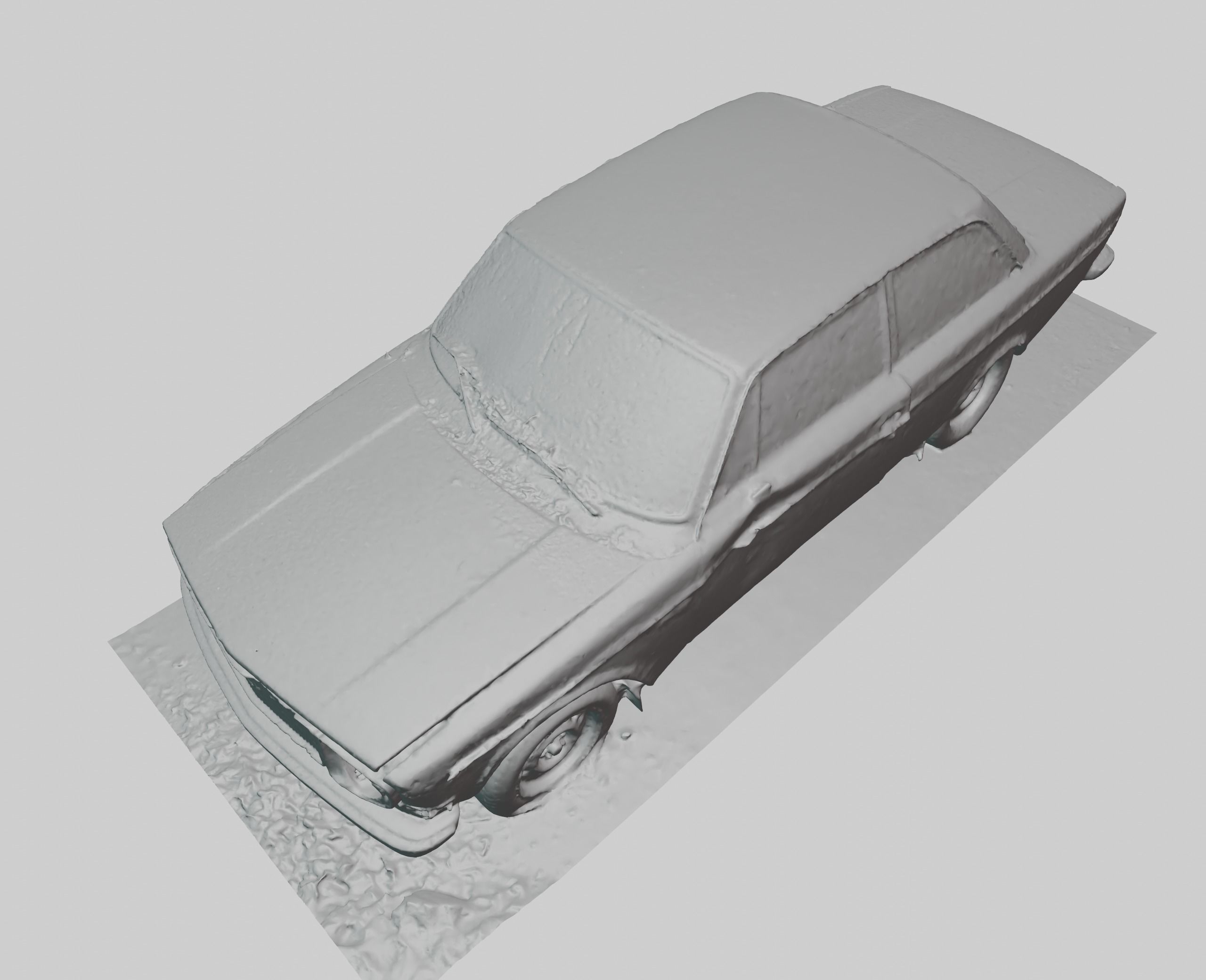 volvo 142 raw scan 3D model | CGTrader