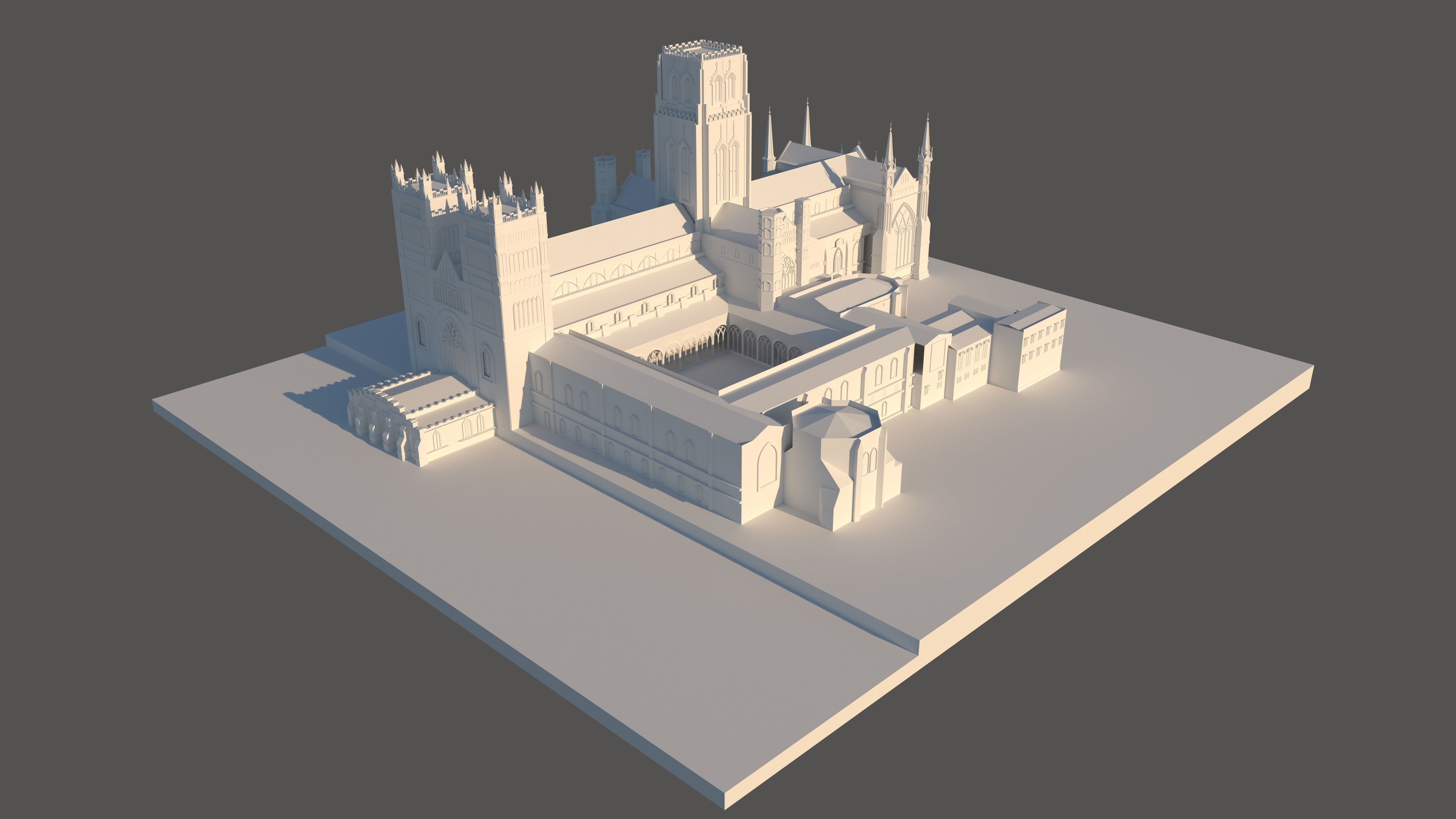 Durham Cathedral 3D model_2