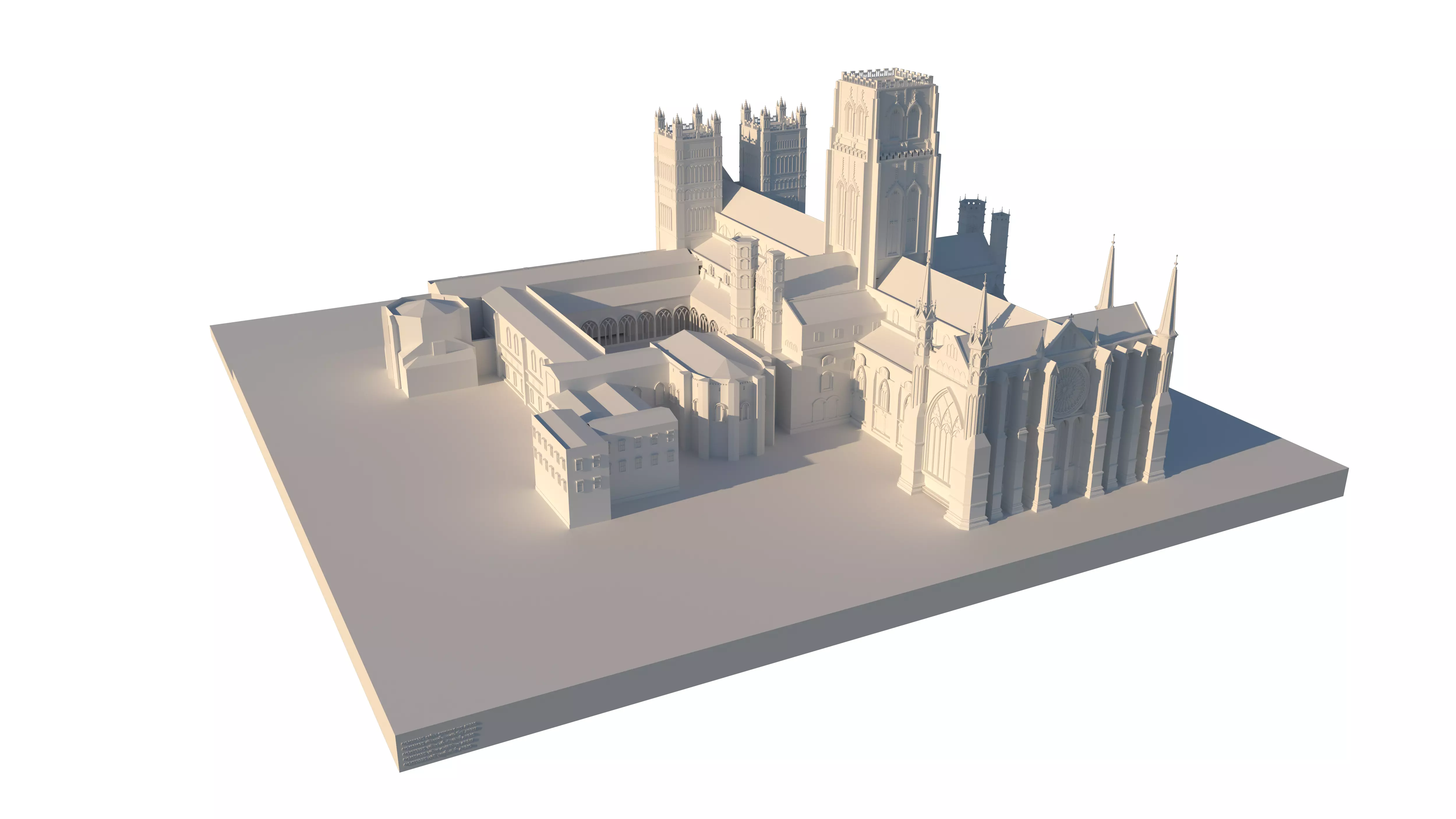 Durham Cathedral 3D model_0