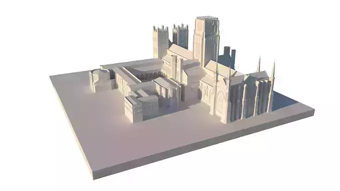 Durham Cathedral 3D model