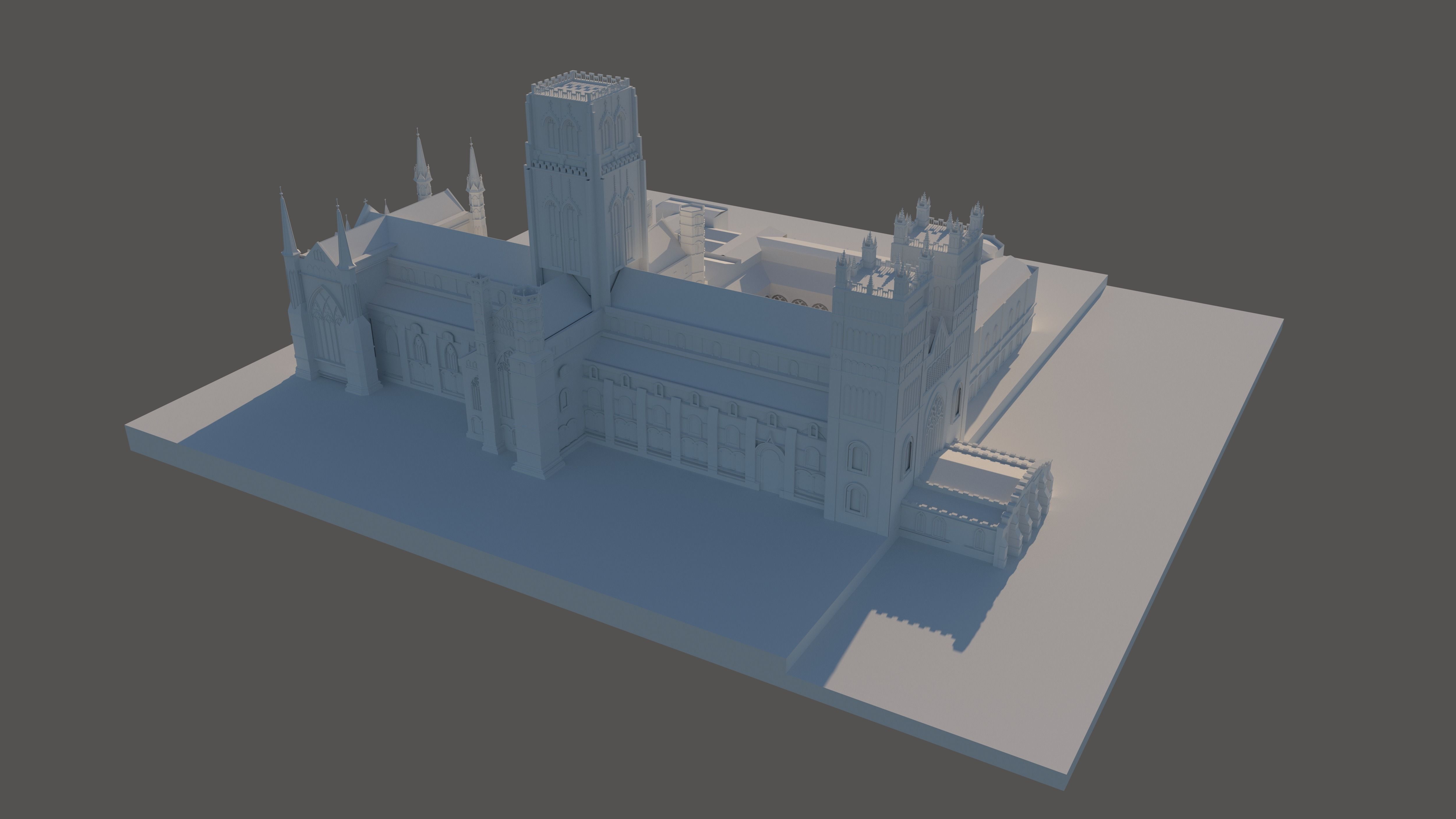 Durham Cathedral 3D model_1