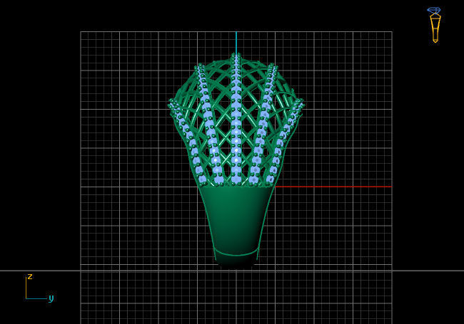 Women Ring With Stone 3DM Mix Print Model 3D print model_4