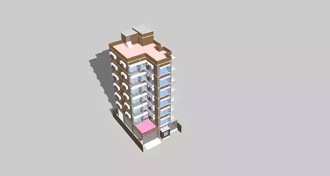 Apartment tall building