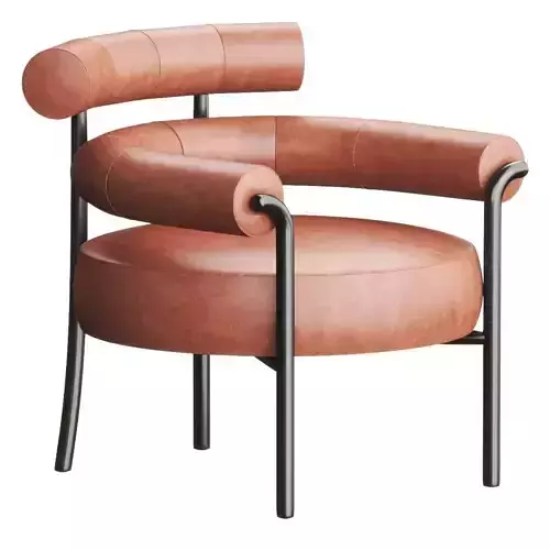 OLIO Leather armchair By DesignByThem