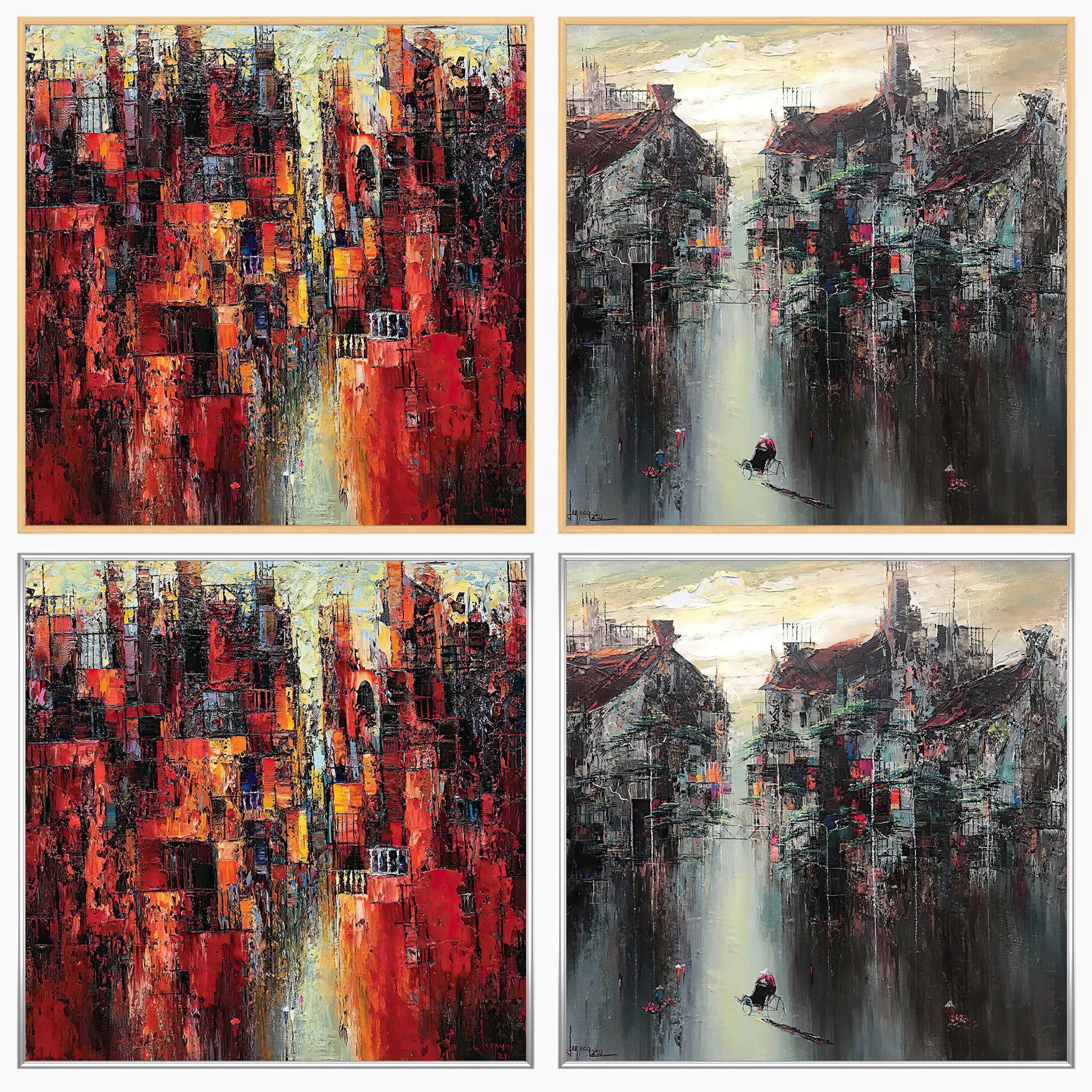 Wall Art Set 3552 3D model_2