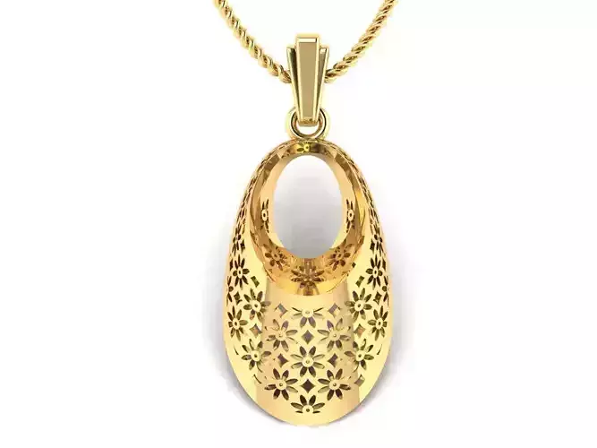 Shoe Design  Pendant  3D print model