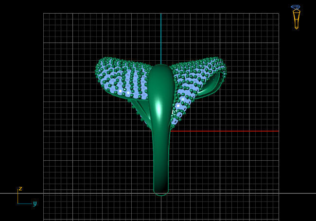 Women Ring With Stone 3DM Mix Print Model 3D print model_4