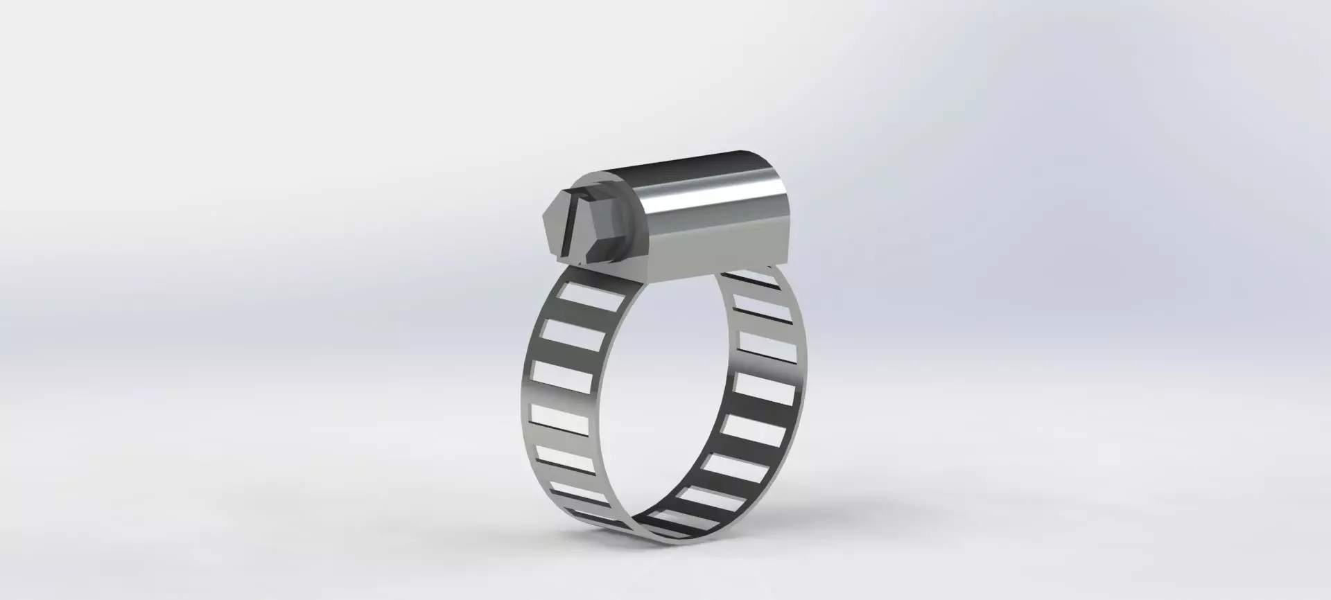 hose clamp 3D model