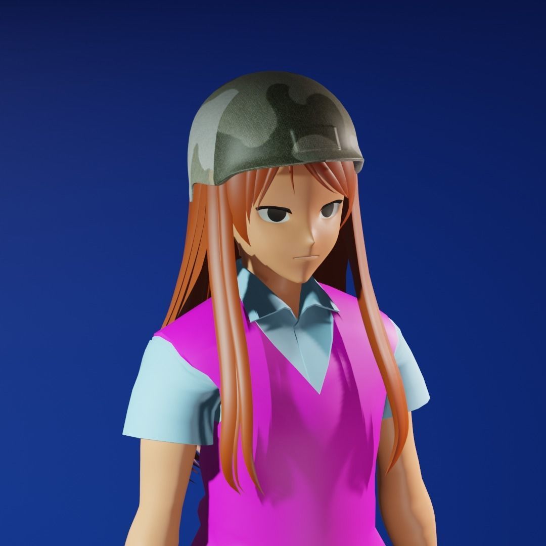 3d NFT Characters - Series II Low-poly 3D model_3