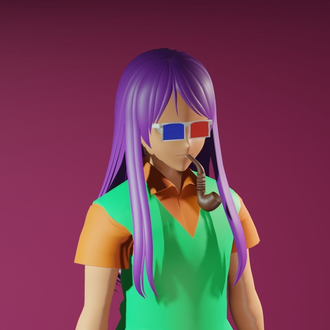 3d NFT Characters - Series II Low-poly 3D model_2