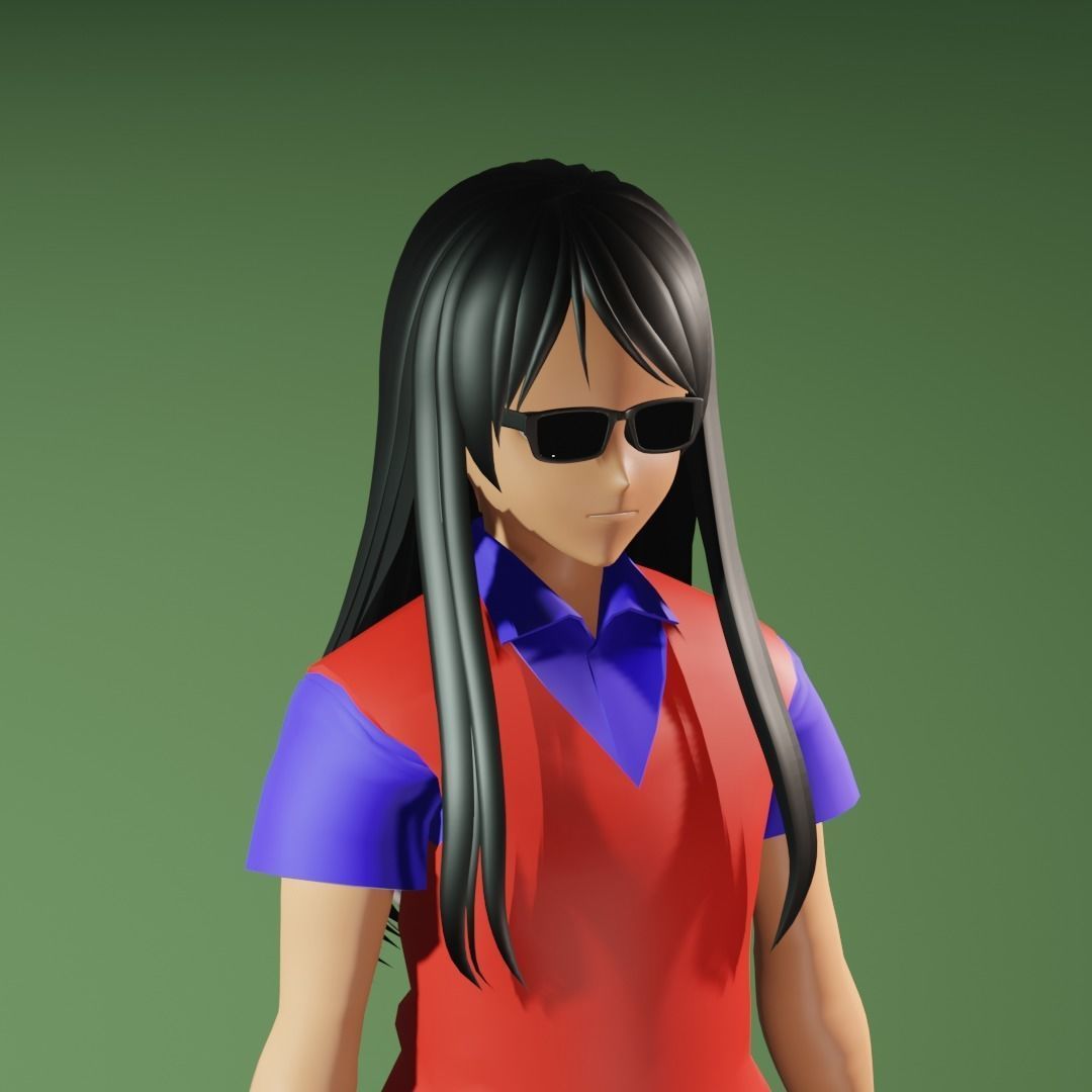 3d NFT Characters - Series II Low-poly 3D model_1