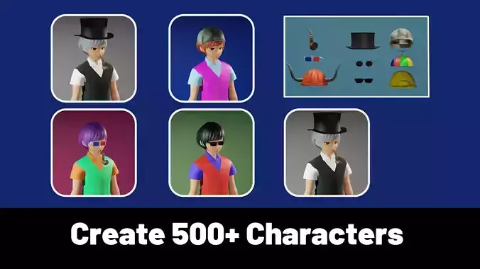 3d NFT Characters - Series III