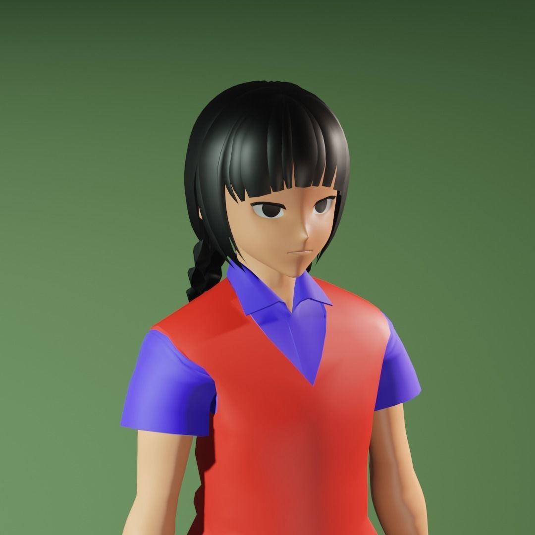 3d NFT Characters - Series IV Low-poly 3D model_1