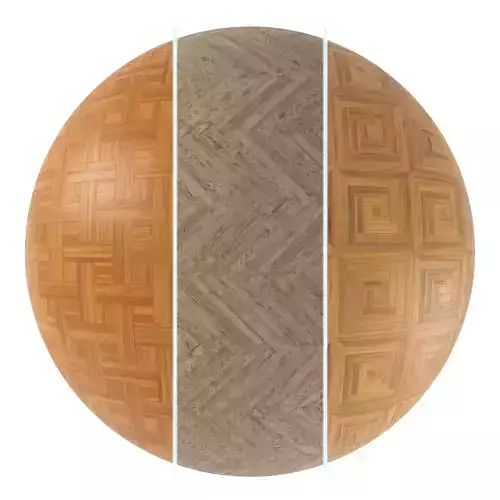 Parquet - Laminate - Wooden floor 3 in 1