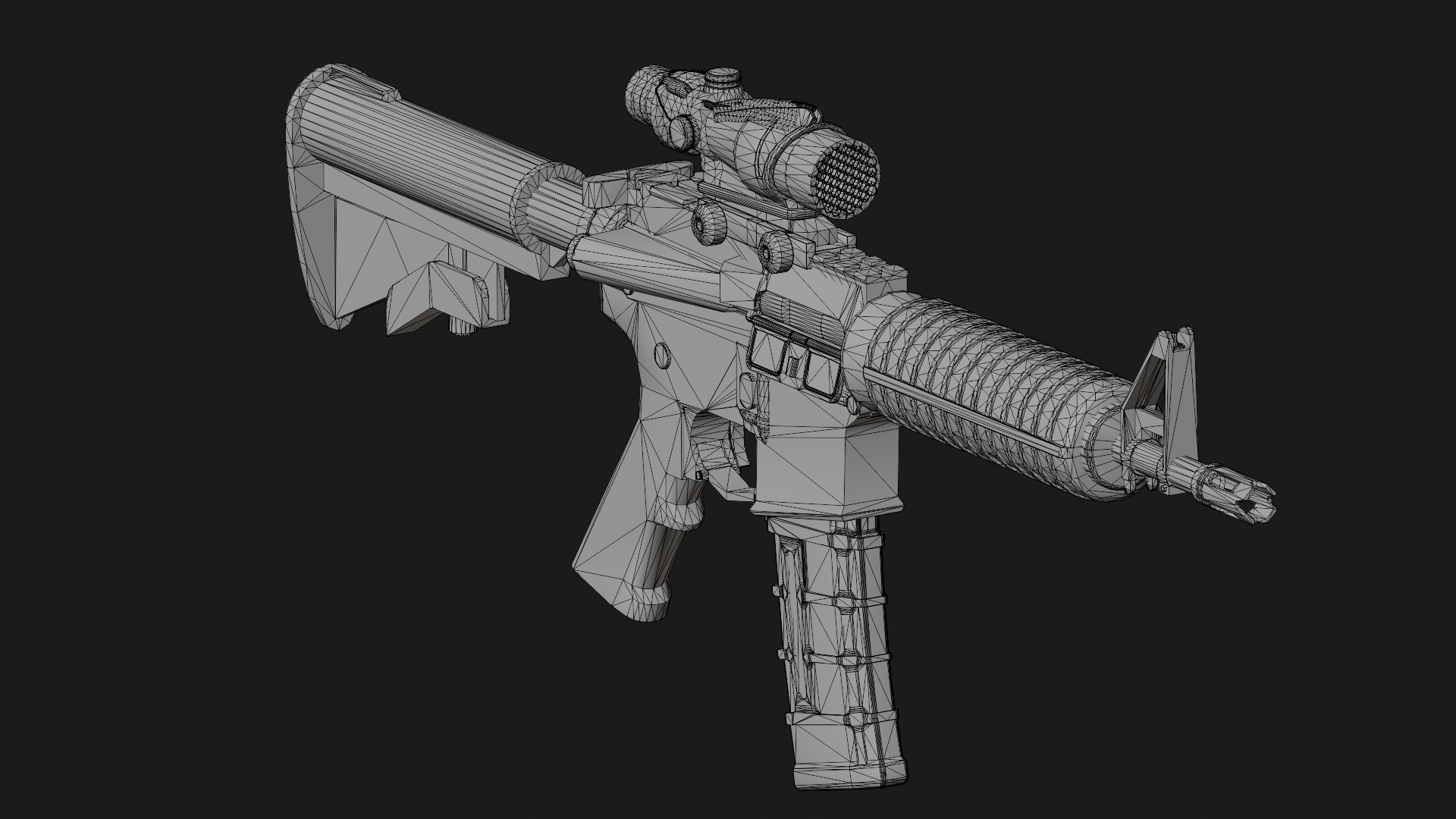 Special Forces Soldier Low-poly 3D model_11