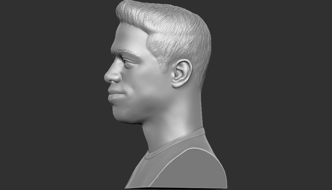 Pete Davidson bust for 3D printing 3D print model_9