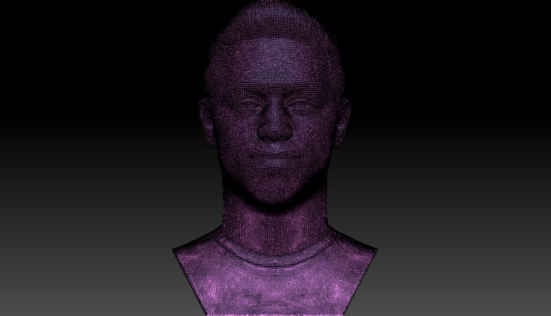 Pete Davidson bust for 3D printing 3D print model_30