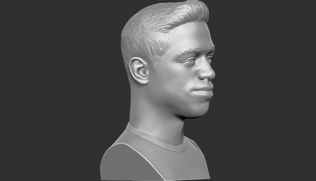 Pete Davidson bust for 3D printing 3D print model_15