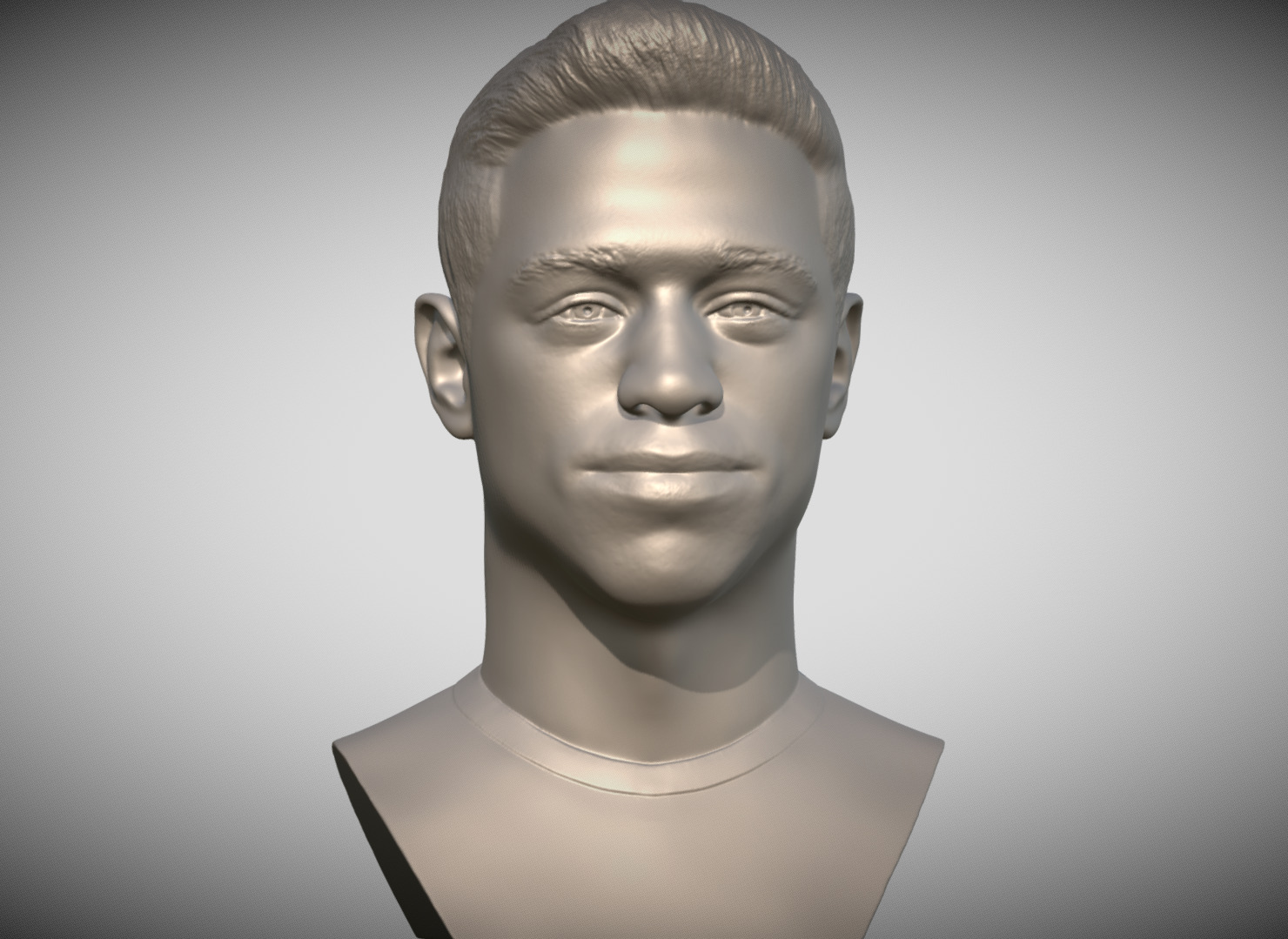 Pete Davidson bust for 3D printing 3D print model_4