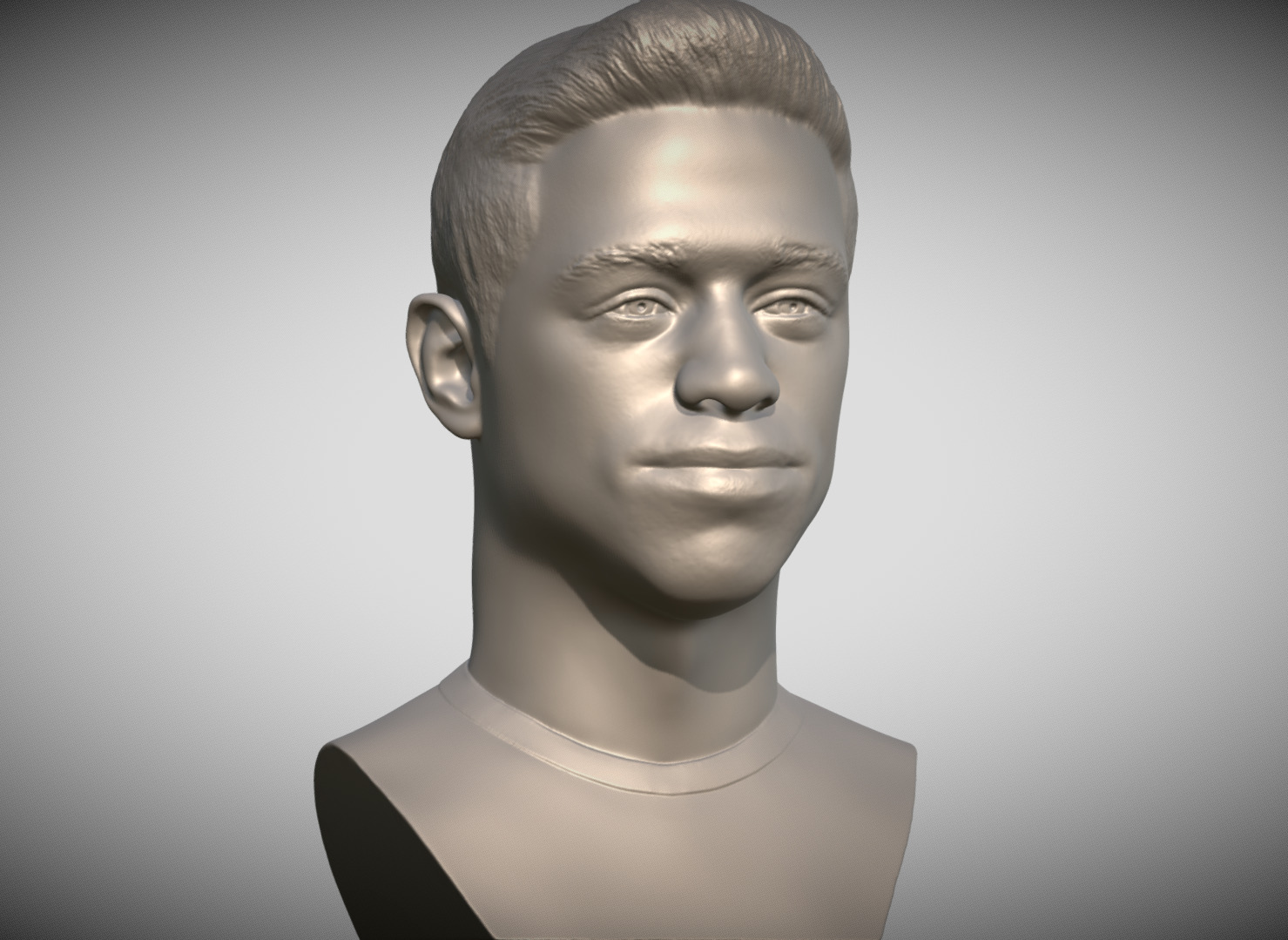 Pete Davidson bust for 3D printing 3D print model_1