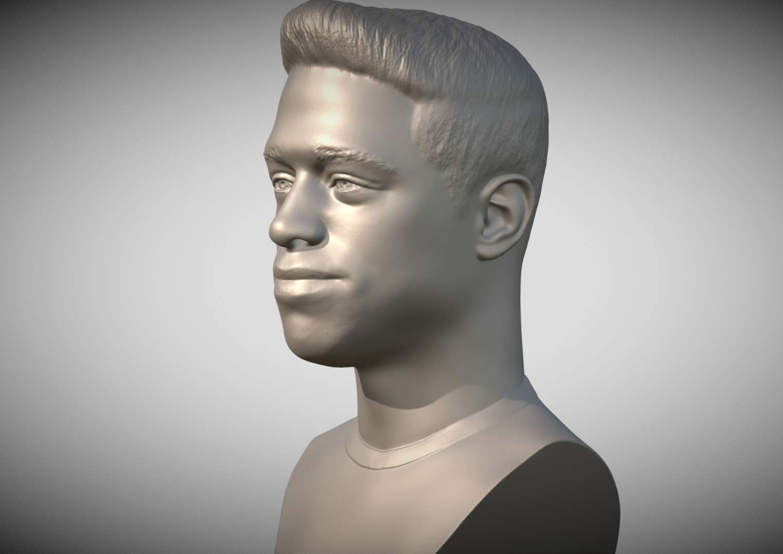 Pete Davidson bust for 3D printing 3D print model_2