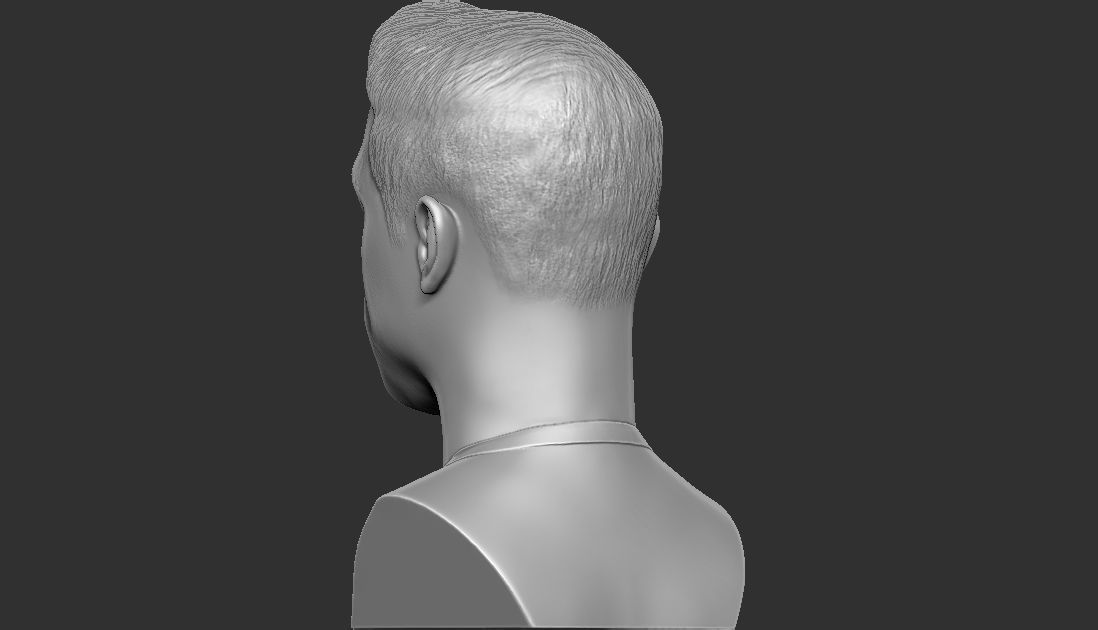 Pete Davidson bust for 3D printing 3D print model_11
