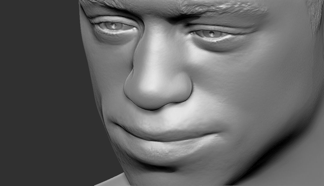 Pete Davidson bust for 3D printing 3D print model_27