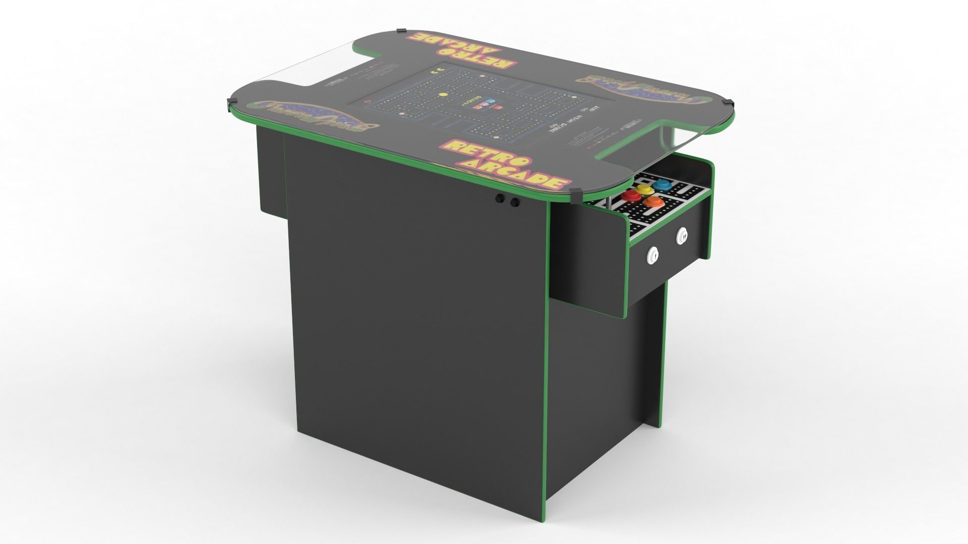 Arcade Machine 3D model_4