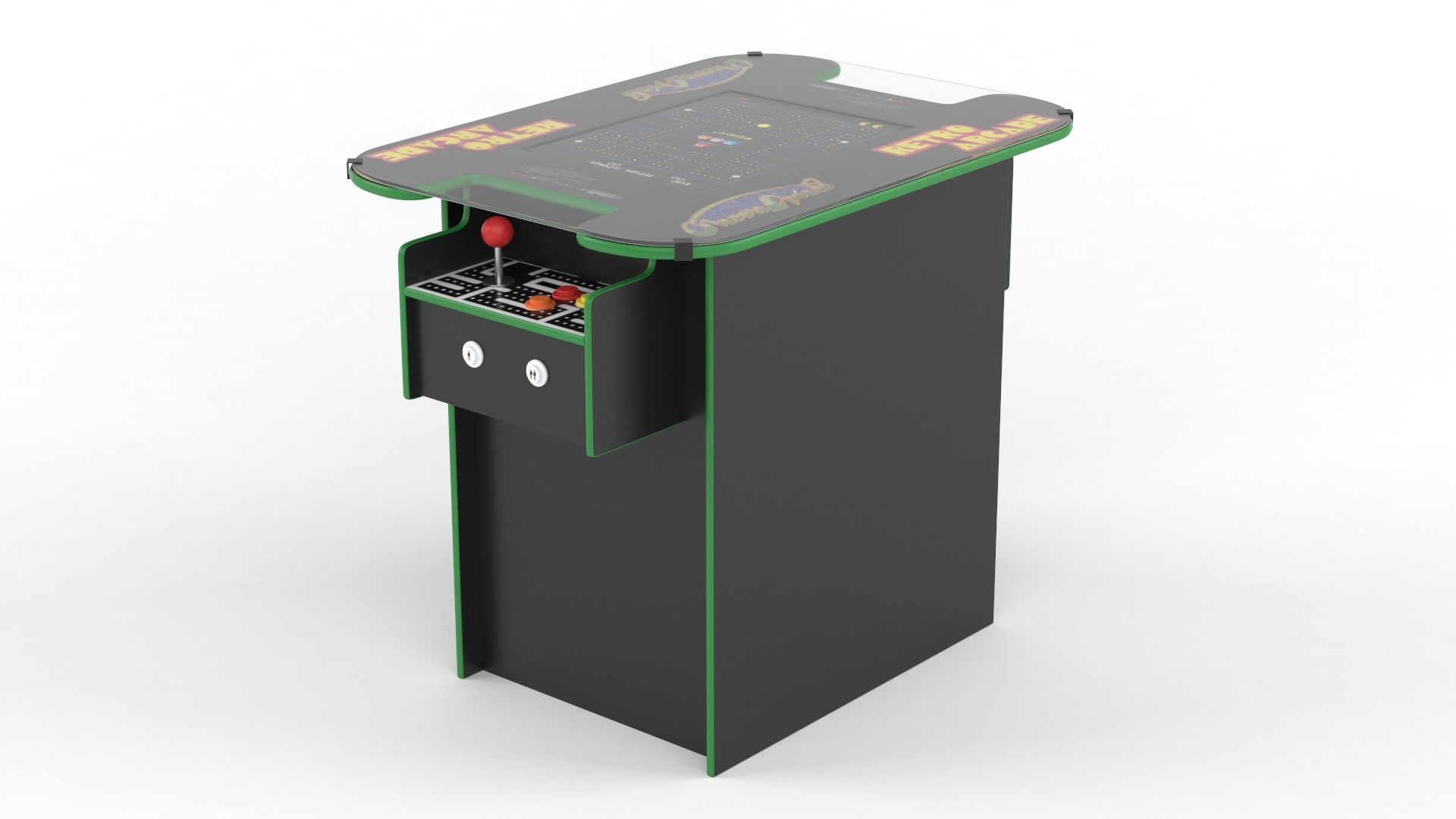 Arcade Machine 3D model_2