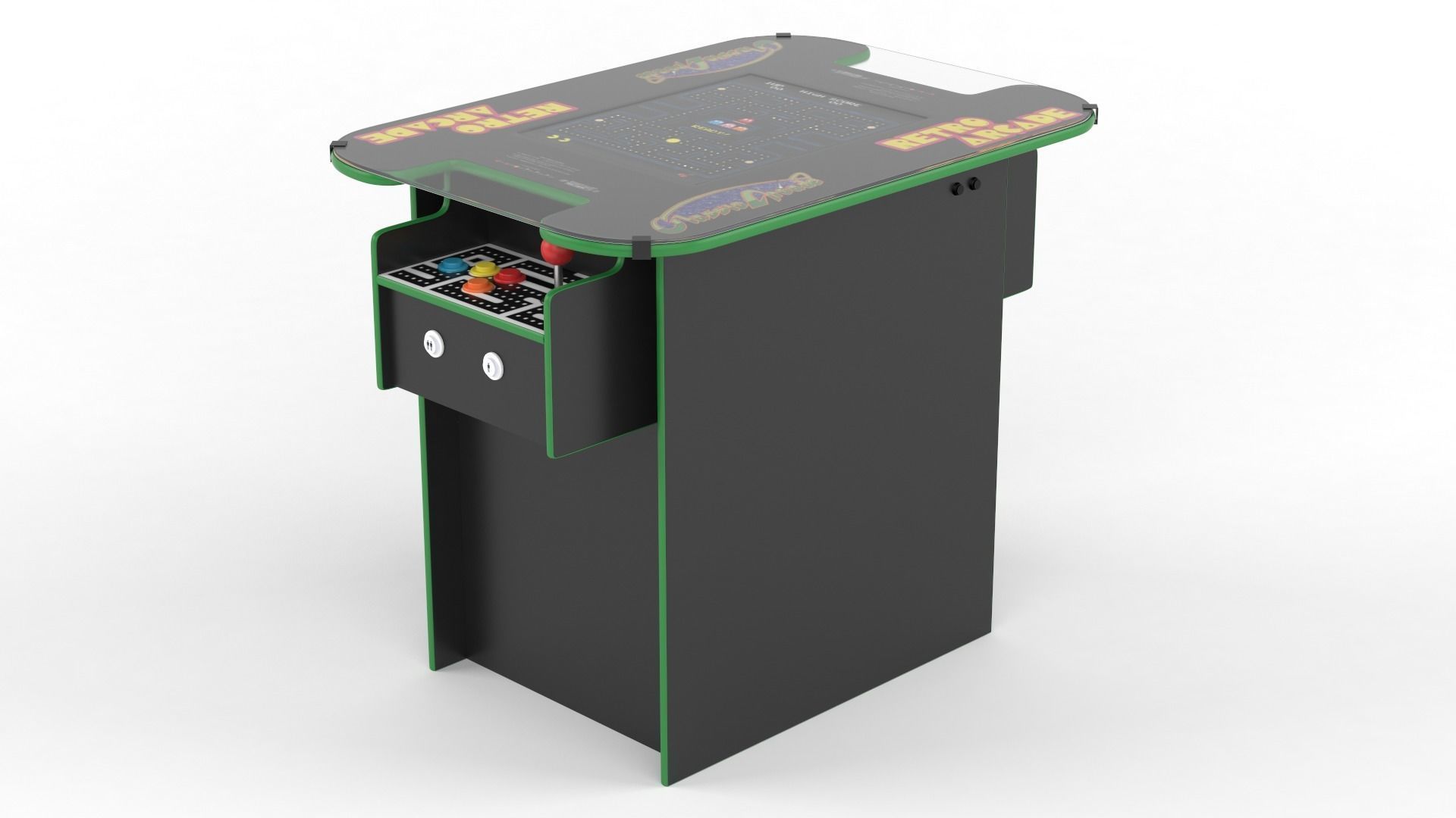 Arcade Machine 3D model_5