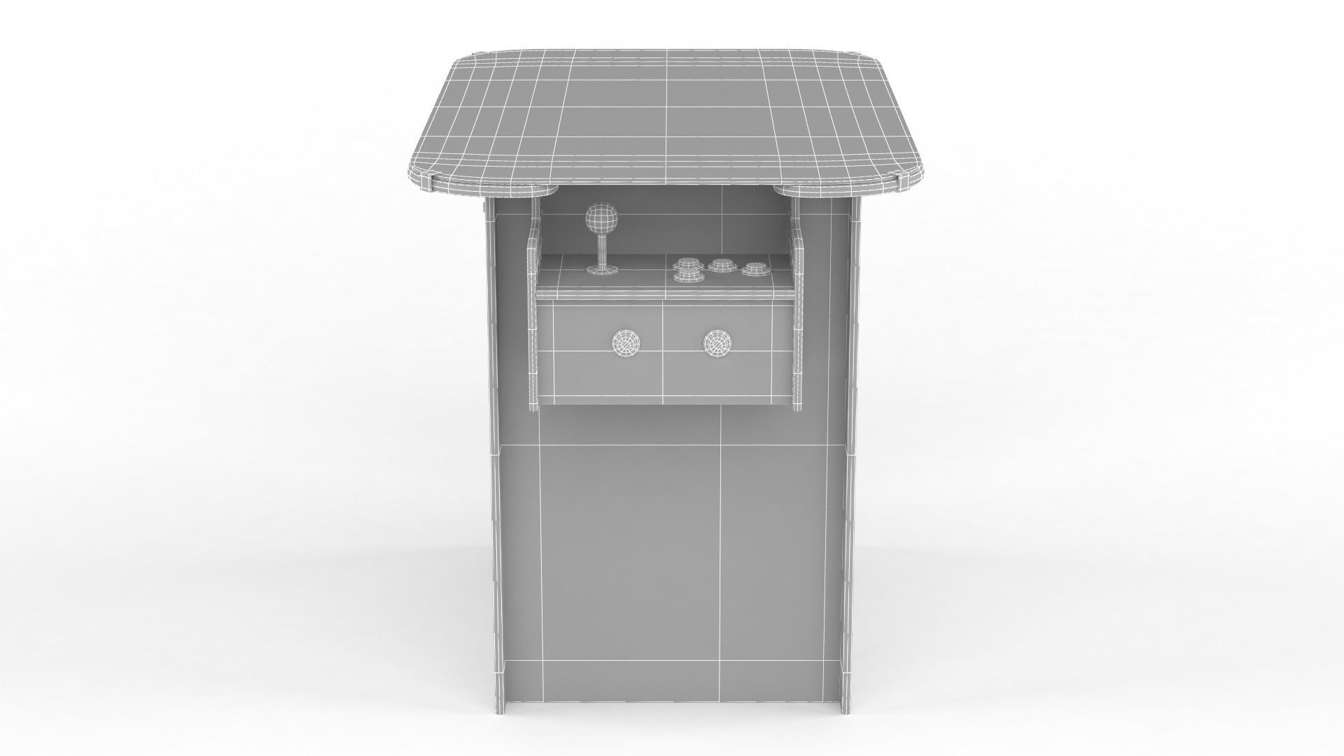 Arcade Machine 3D model_9